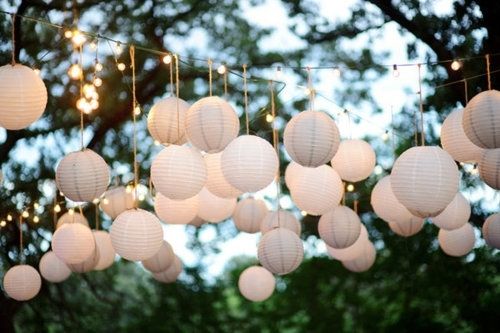 Paper Lanterns For Weddings | A Trusted Wedding Sourcedyal In Outdoor Nylon Lanterns (Photo 1 of 15)