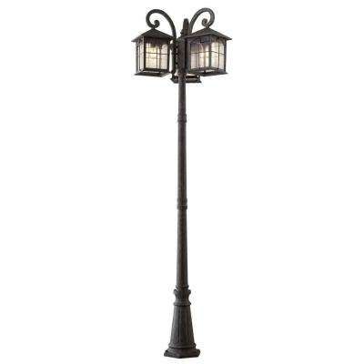 Post Lighting – Outdoor Lighting – The Home Depot Intended For Set Of 3 Outdoor Lanterns (View 13 of 15)