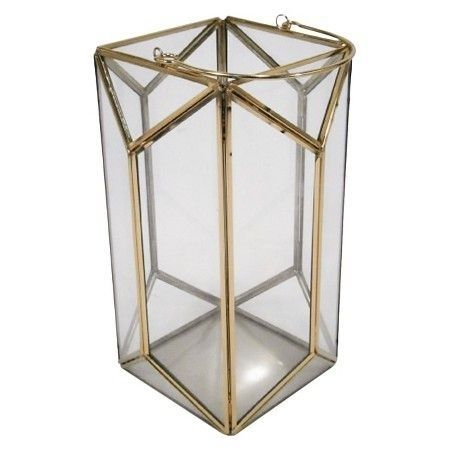 Potential Lantern? Target Lantern Gold Metal Medium – Threshold Regarding Outdoor Lanterns At Target (View 5 of 15)