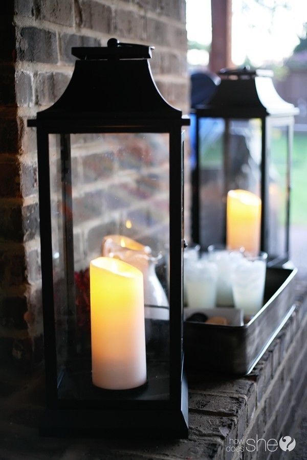 Qvc Luminara Wickless Candle Lanterns – One Day Sale | Exterior Within Outdoor Luminara Lanterns (Photo 10 of 15)