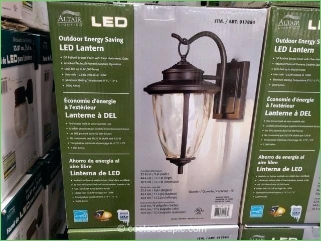 Relaxing Solar Landscape Lights Costco Lighting Led Motion Sensor Intended For Outdoor Lanterns At Costco (View 10 of 15)