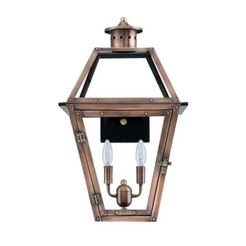 Shop Primo Lanterns Ol 27e Orleans 23" Wide 3 Light Outdoor Wall Within Outdoor Electric Lanterns (Photo 13 of 15)