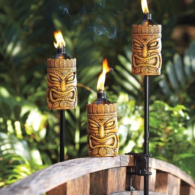 Tiki Lanterns Tiki Lanterns Tiki Torch Lights And Outdoor Oil Lamps Pertaining To Outdoor Oil Lanterns (View 12 of 15)