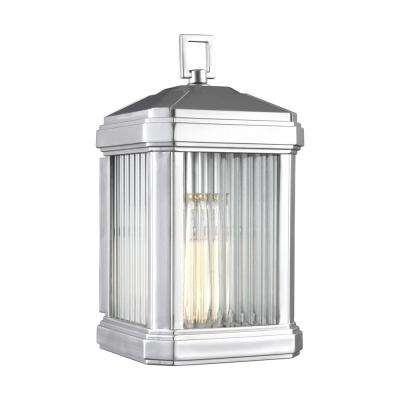 Waterproof – Outdoor Lanterns – Brushed Nickel – Outdoor Wall Intended For Waterproof Outdoor Lanterns (Photo 1 of 15)