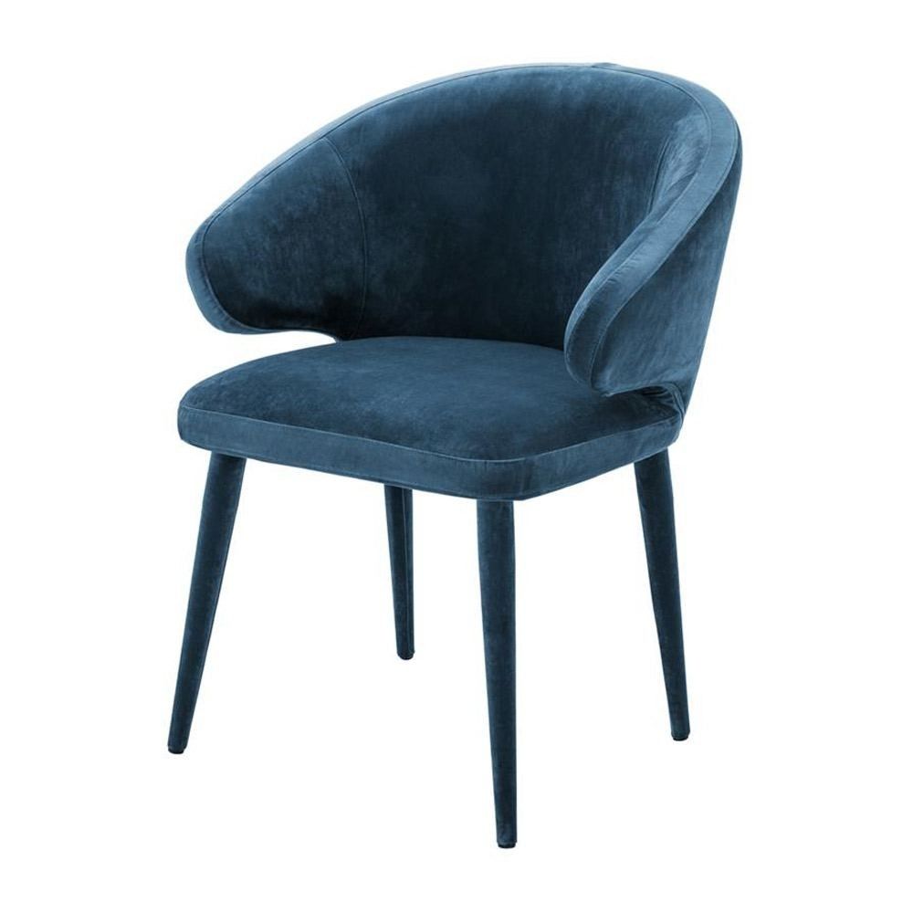 2018 Crawford Side Chairs Regarding Eichholtz Cardinale Dining Chair Velvet (View 20 of 20)