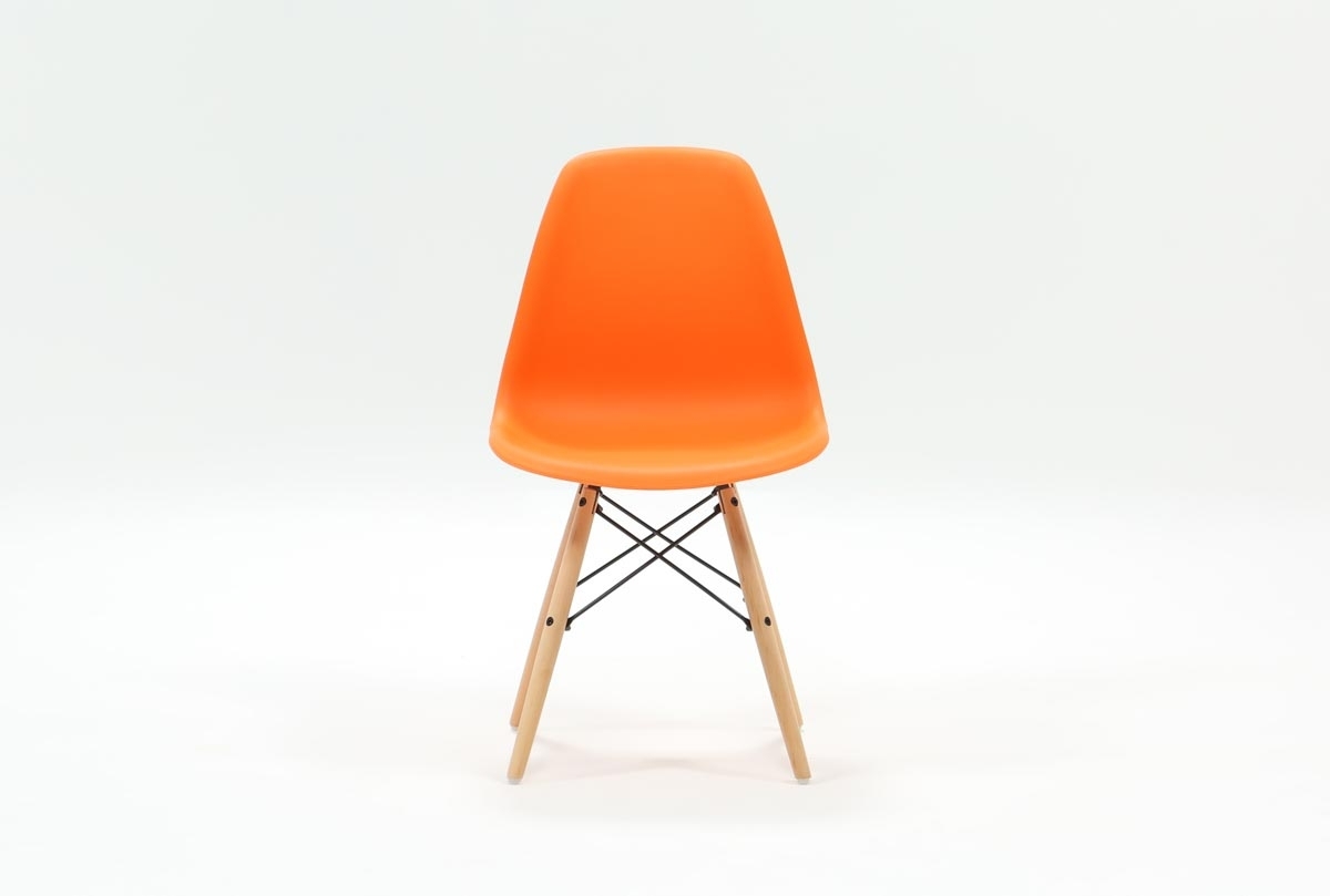 2019 Cole Ii Orange Side Chair (Photo 1 of 20)