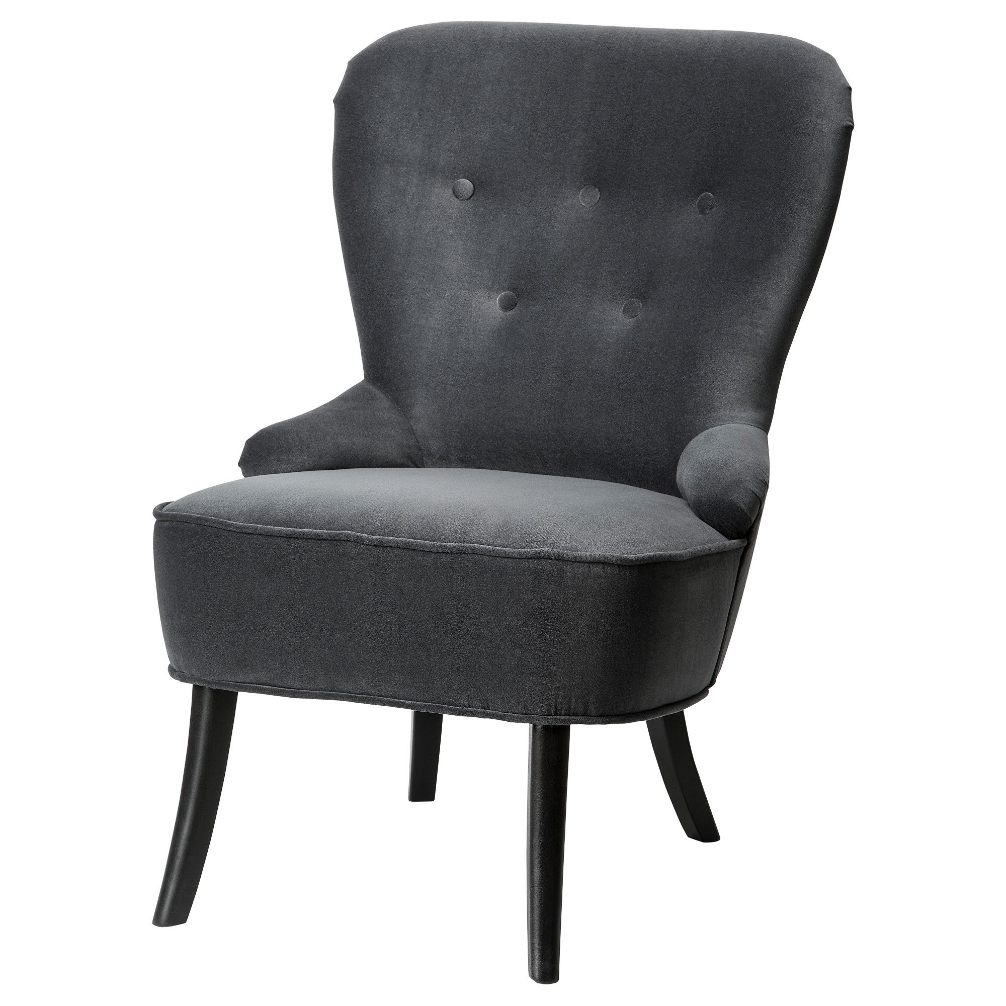 2019 Remsta Armchair Tallmyra Dark Grey – Ikea With Regard To Pilo Grey Side Chairs (View 18 of 20)