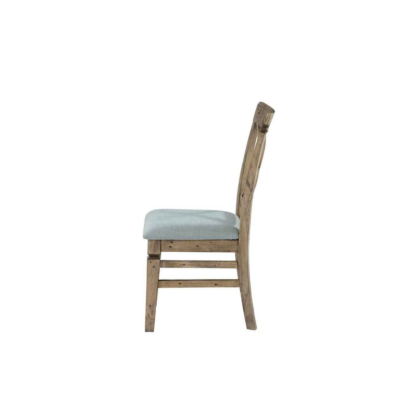 2019 Shop Emerald Home Valencia Cross Back Upholstered Seat Dining Chair With Regard To Valencia Side Chairs With Upholstered Seat (Photo 14 of 20)