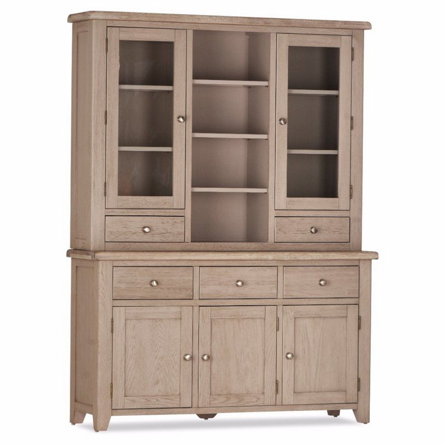 Abdabs Furniture – Scotia Grey And Whitewash 3 Door 3 Drawer In Most Recent White Wash 3 Door 3 Drawer Sideboards (Photo 7 of 20)
