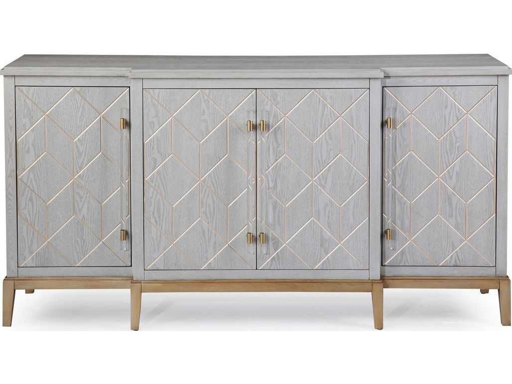 Bassett Mirror Thoroughly Modern Perrine 68'' X 19'' Server Within Most Recently Released Teagan Sideboards (Photo 10 of 20)