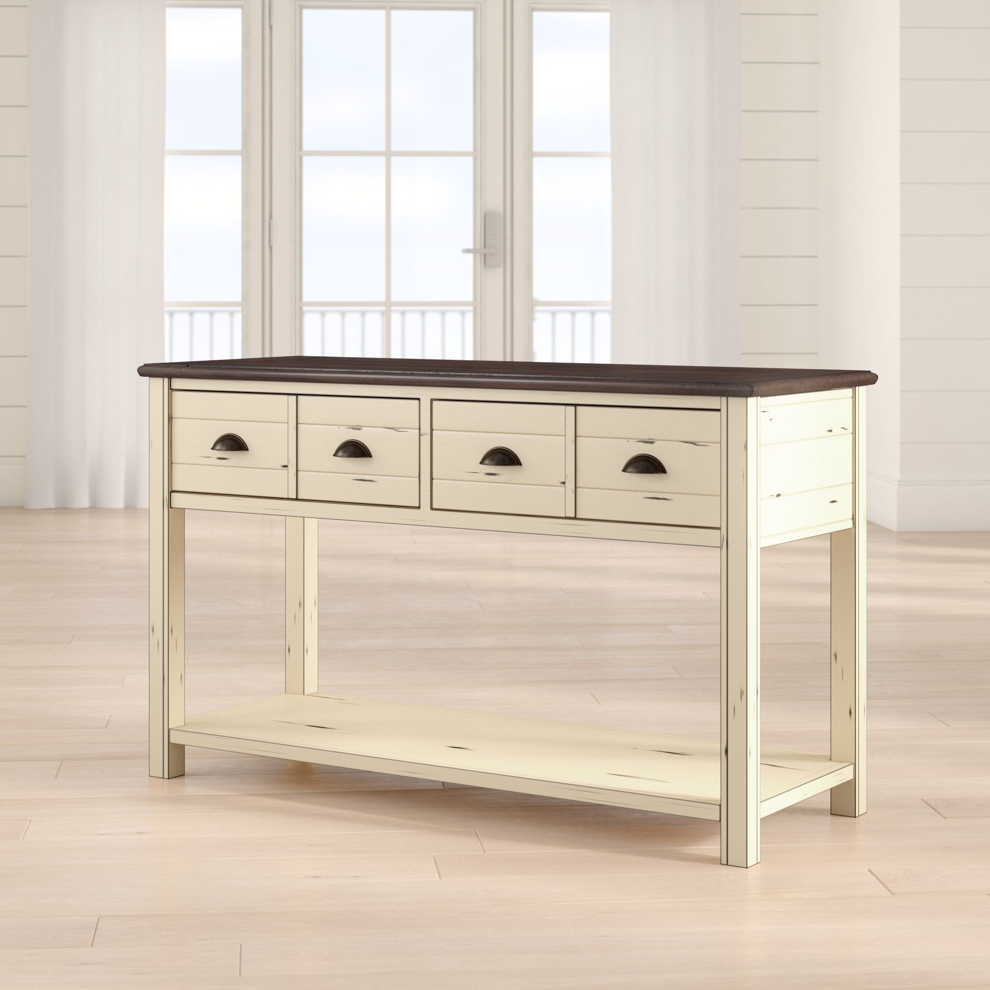 Beachcrest Home Chesapeake Console Table & Reviews | Wayfair With Newest Parrish Sideboards (View 14 of 20)