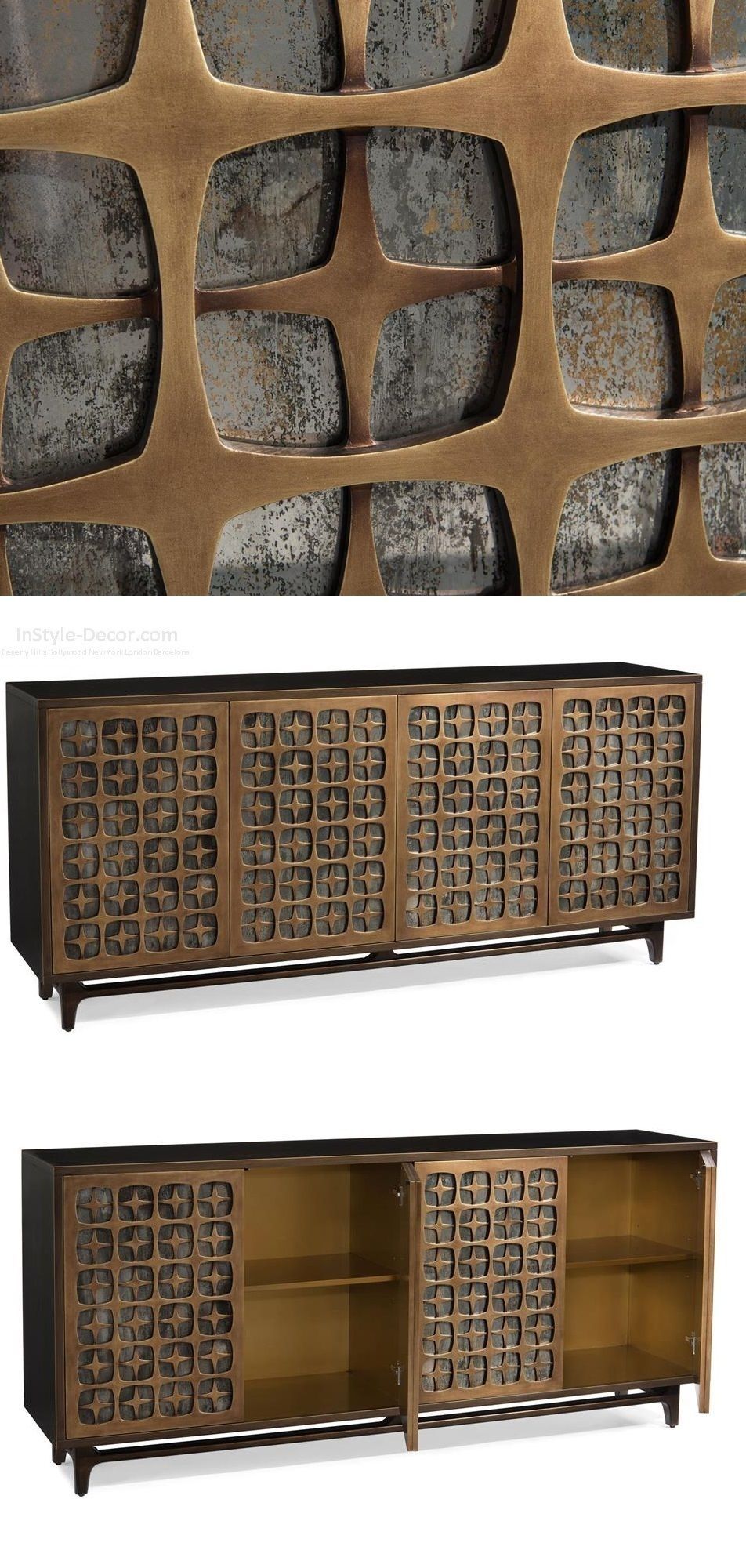 Buffet” “sideboard” “credenza” Designswww.instyle Decor Intended For Most Popular Diamond Circle Sideboards (Photo 10 of 20)