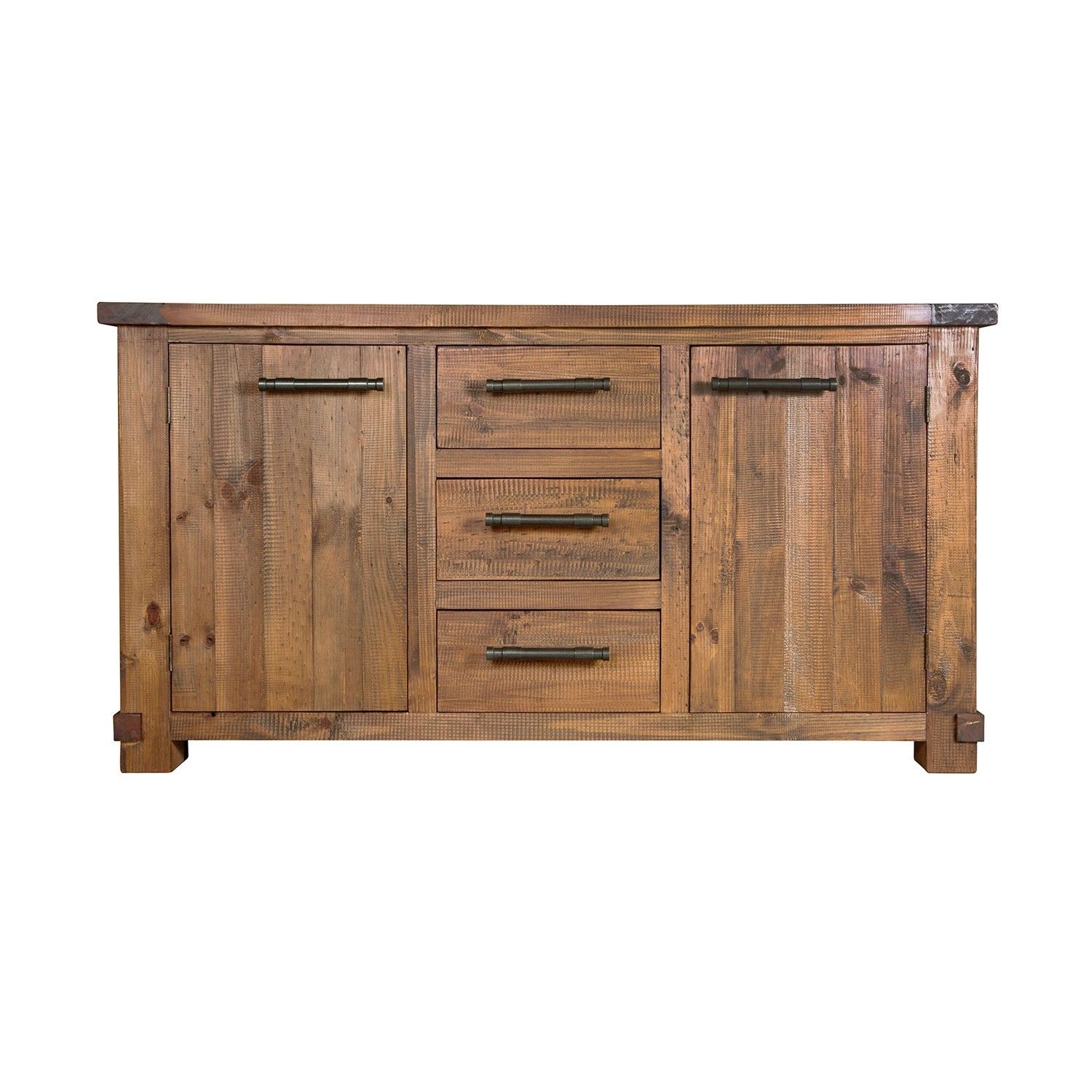 Buffets, Cabinets And Sideboards | Bois & Cuir Pertaining To Most Current Metal Framed Reclaimed Wood Sideboards (View 15 of 20)
