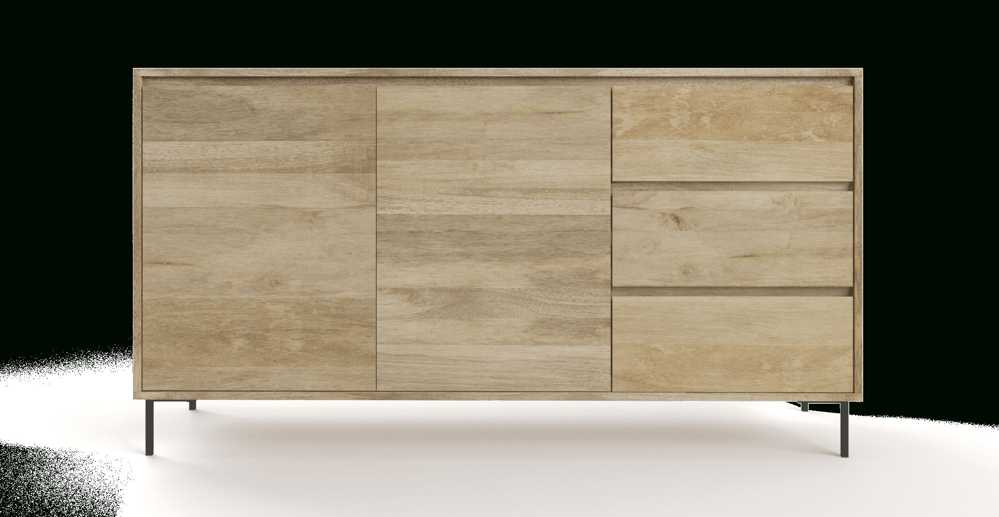 Buy Martin Large Sideboard Online In Australia | Brosa Pertaining To Most Popular Natural Mango Wood Finish Sideboards (View 15 of 20)