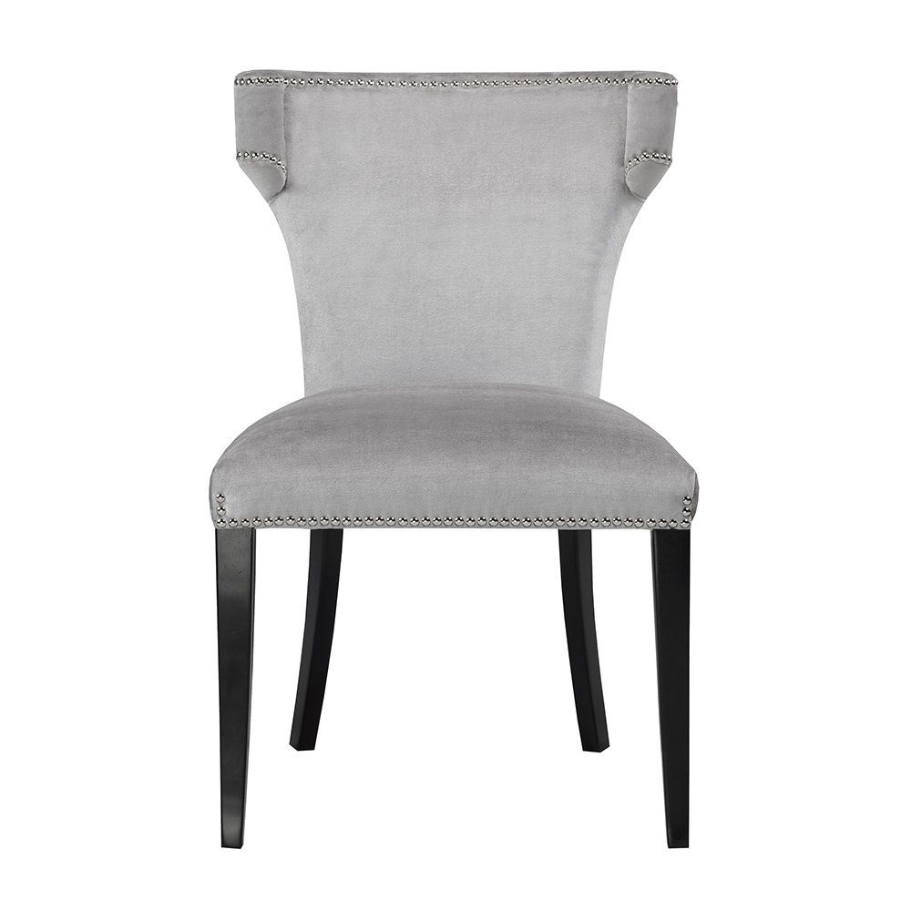 Caden Upholstered Side Chairs Regarding Fashionable Everly Quinn Bode Upholstered Dining Chair (View 14 of 20)