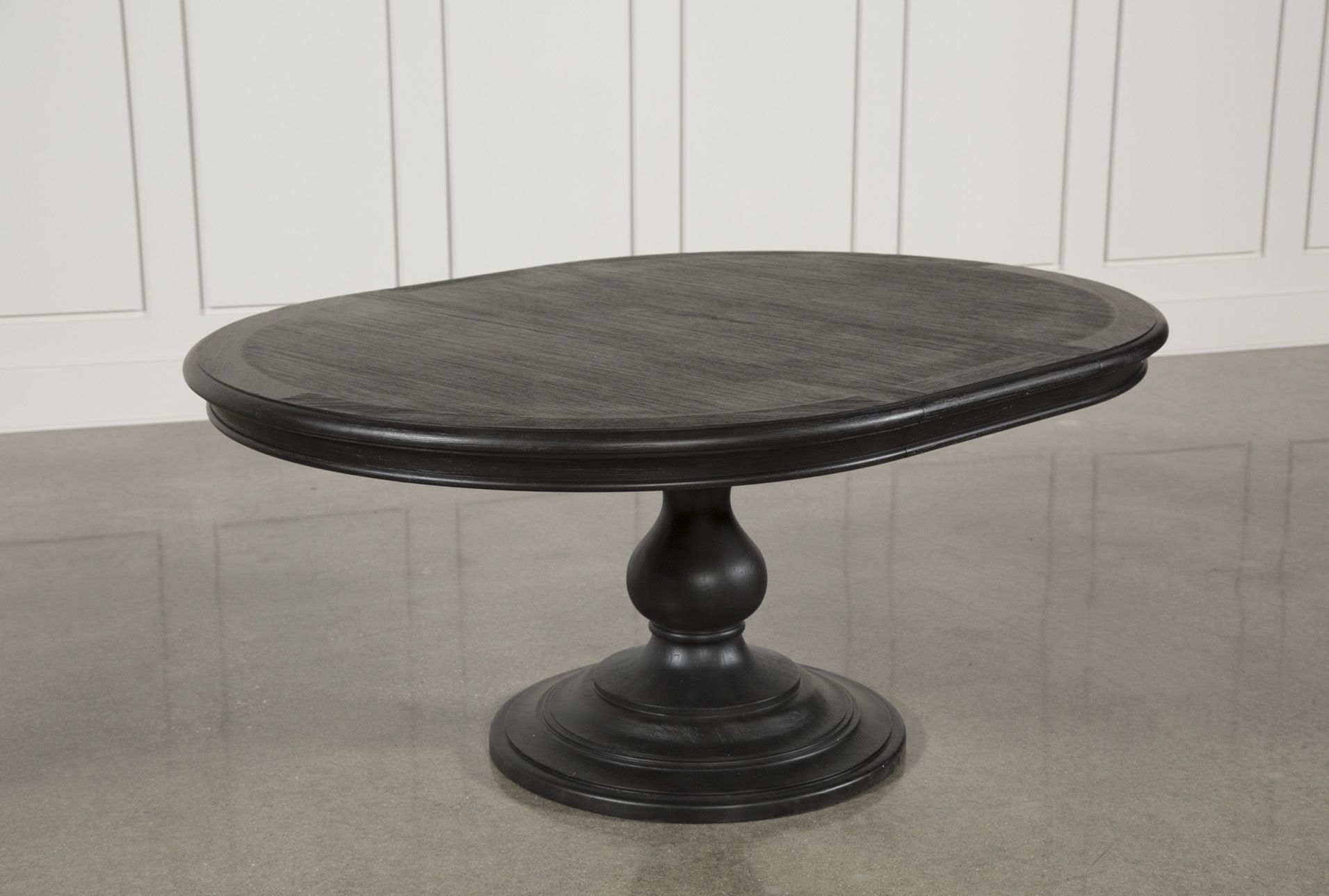 Caira Black Upholstered Side Chairs Within Preferred Caira Black Round Dining Table (Photo 11 of 20)