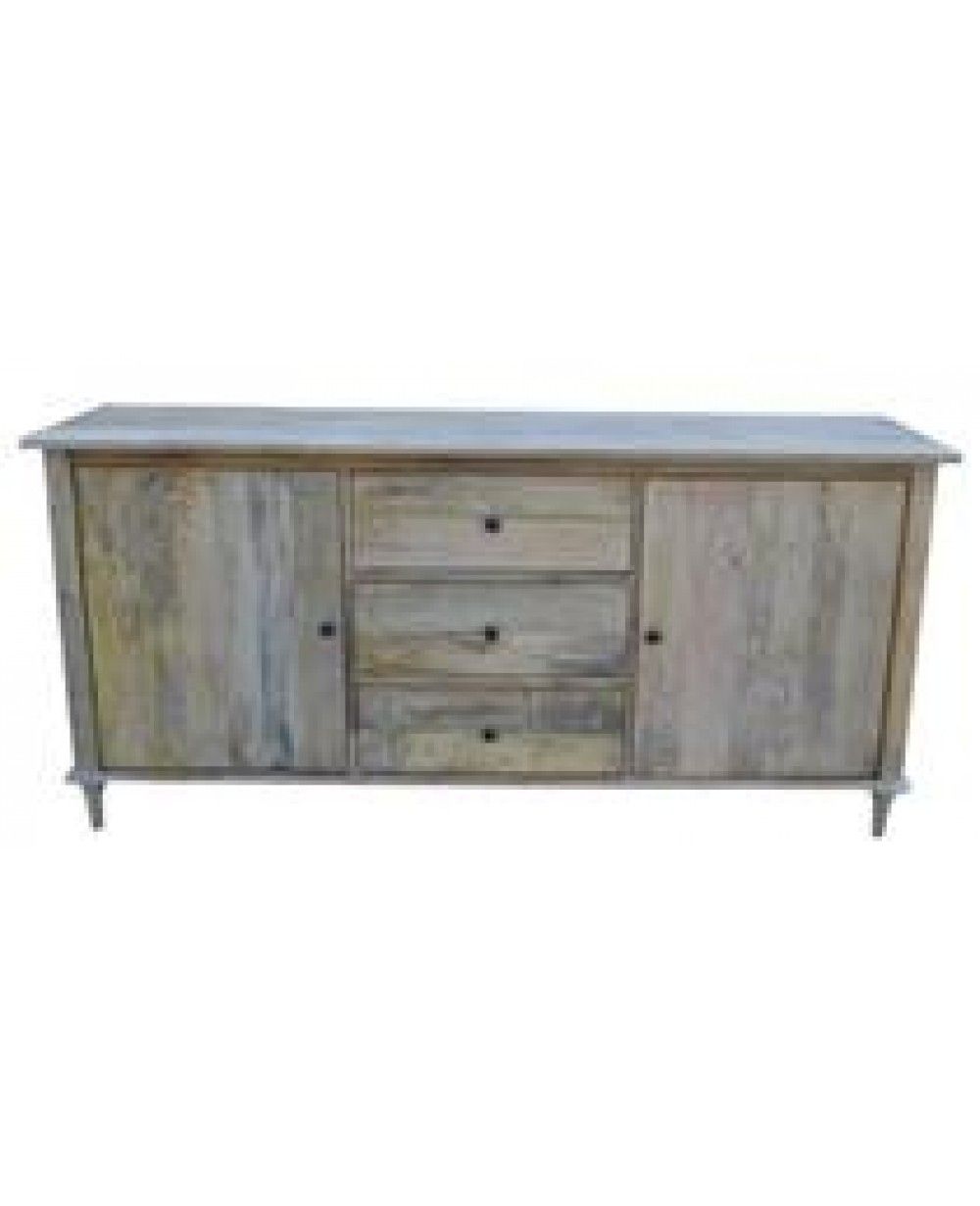 Featured Photo of Top 20 of 3-drawer/2-door White Wash Sideboards