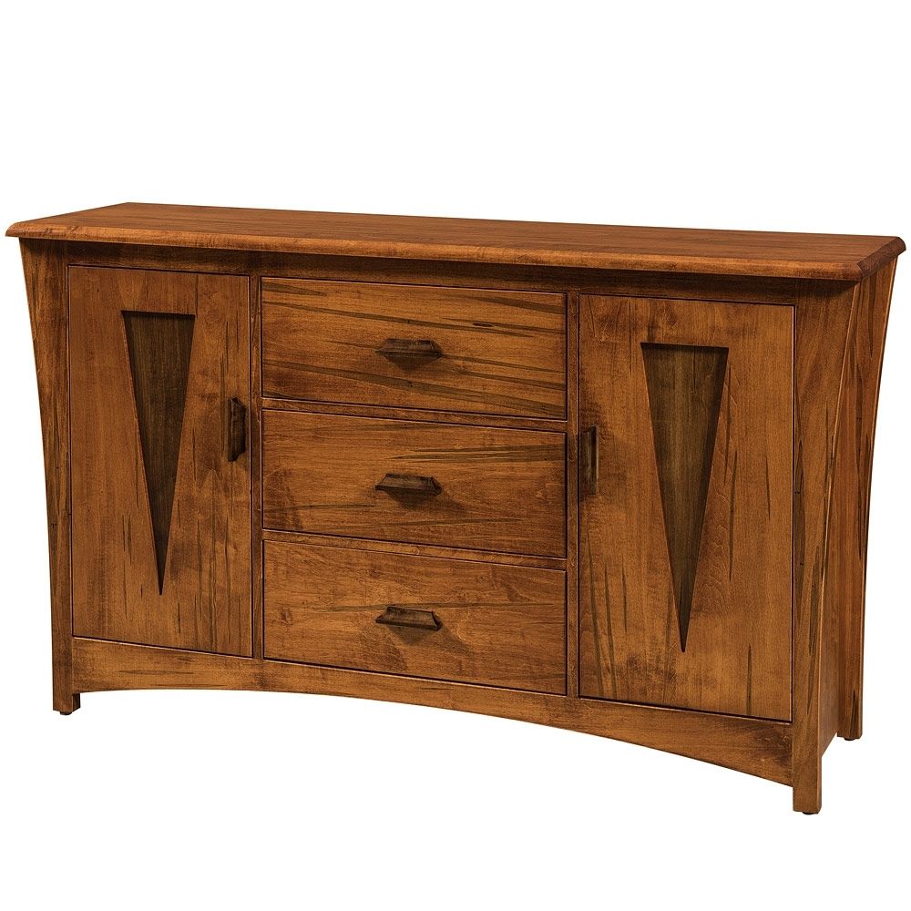 Delphi Amish Sideboard – Amish Dining Room Furniture | Cabinfield Pertaining To Most Current Lockwood Sideboards (View 2 of 20)