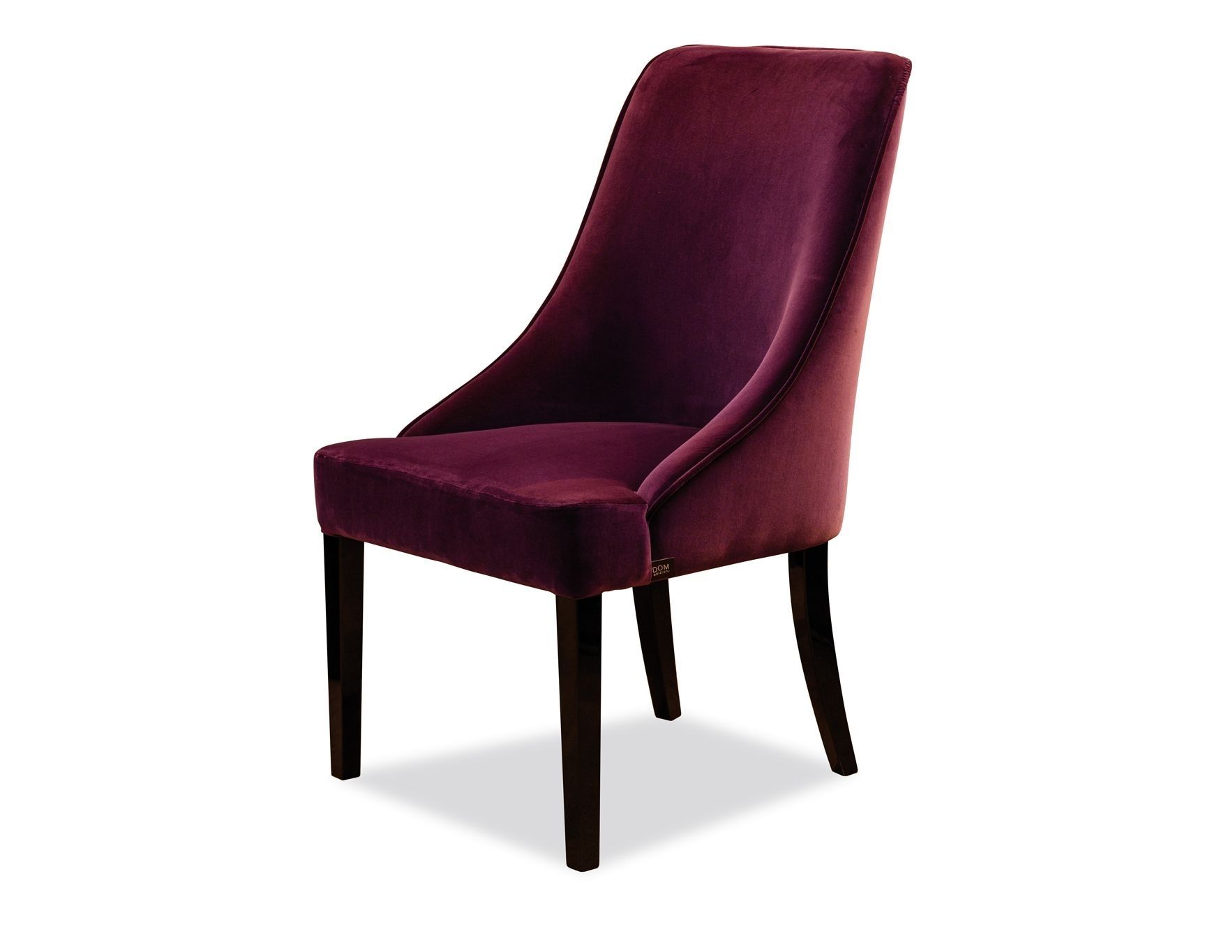 Famous Dom Side Chairs Intended For Grace Modern Italian Dining And Side Chair Shown In Burgundy Fabric (View 19 of 20)