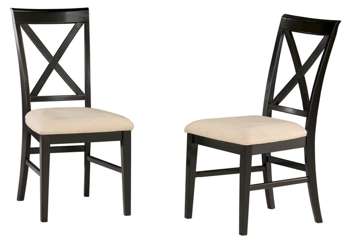 Famous Lexi Dining Chairs Espresso W/oatmeal Cushion Seatatlantic Furniture Regarding Armless Oatmeal Dining Chairs (Photo 17 of 20)