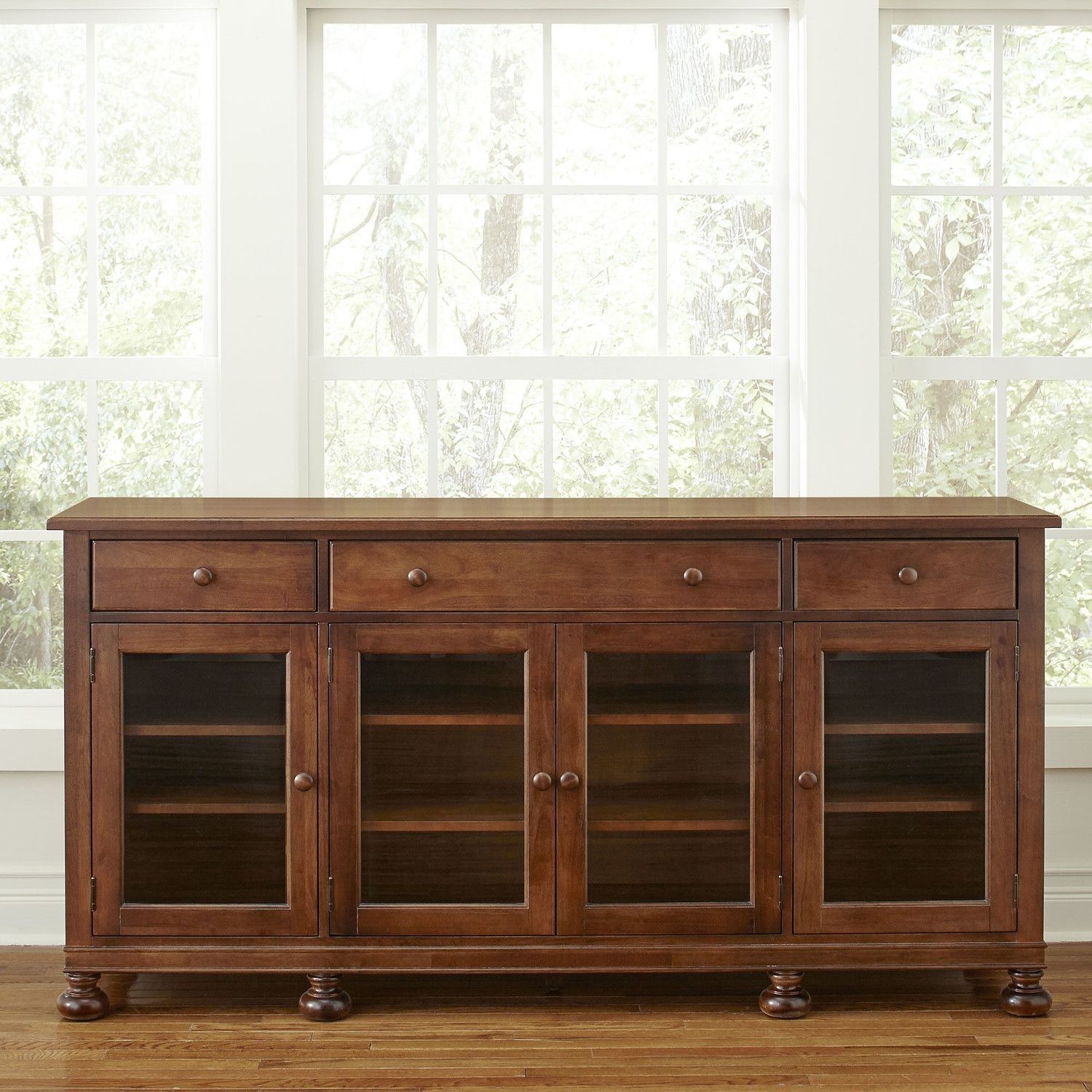 Fordham Custom Sideboard | Crafted To Complement A Custom Dining With Regard To Best And Newest Walnut Finish Crown Moulding Sideboards (Photo 17 of 20)