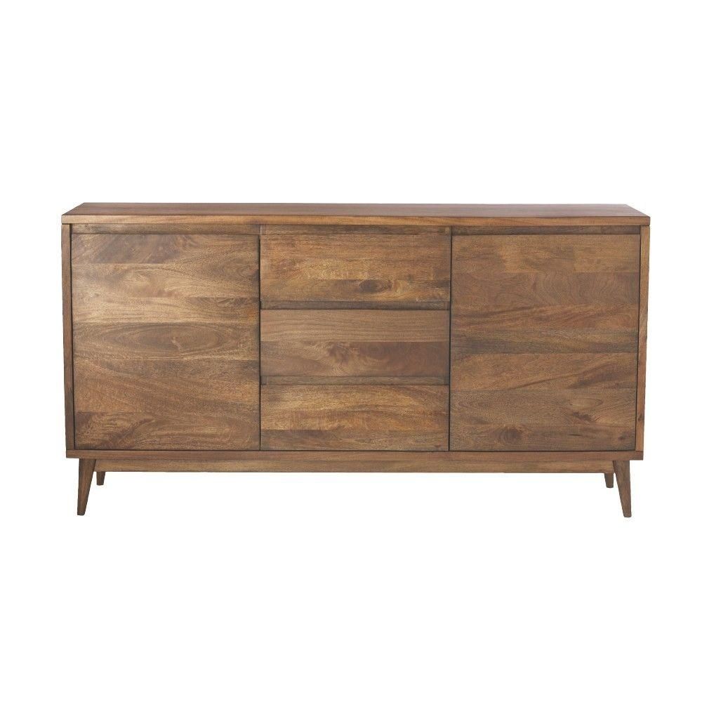 Home Decorators Collection Conrad Antique Natural Buffet 7761600950 Intended For 2018 Natural Mango Wood Finish Sideboards (View 14 of 20)
