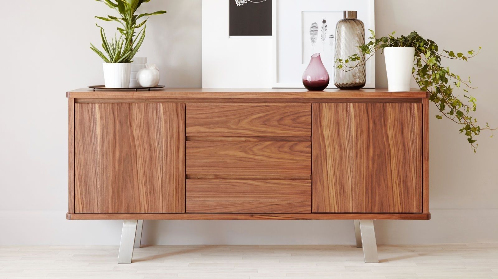 Featured Photo of Top 20 of Walnut Finish Contempo Sideboards