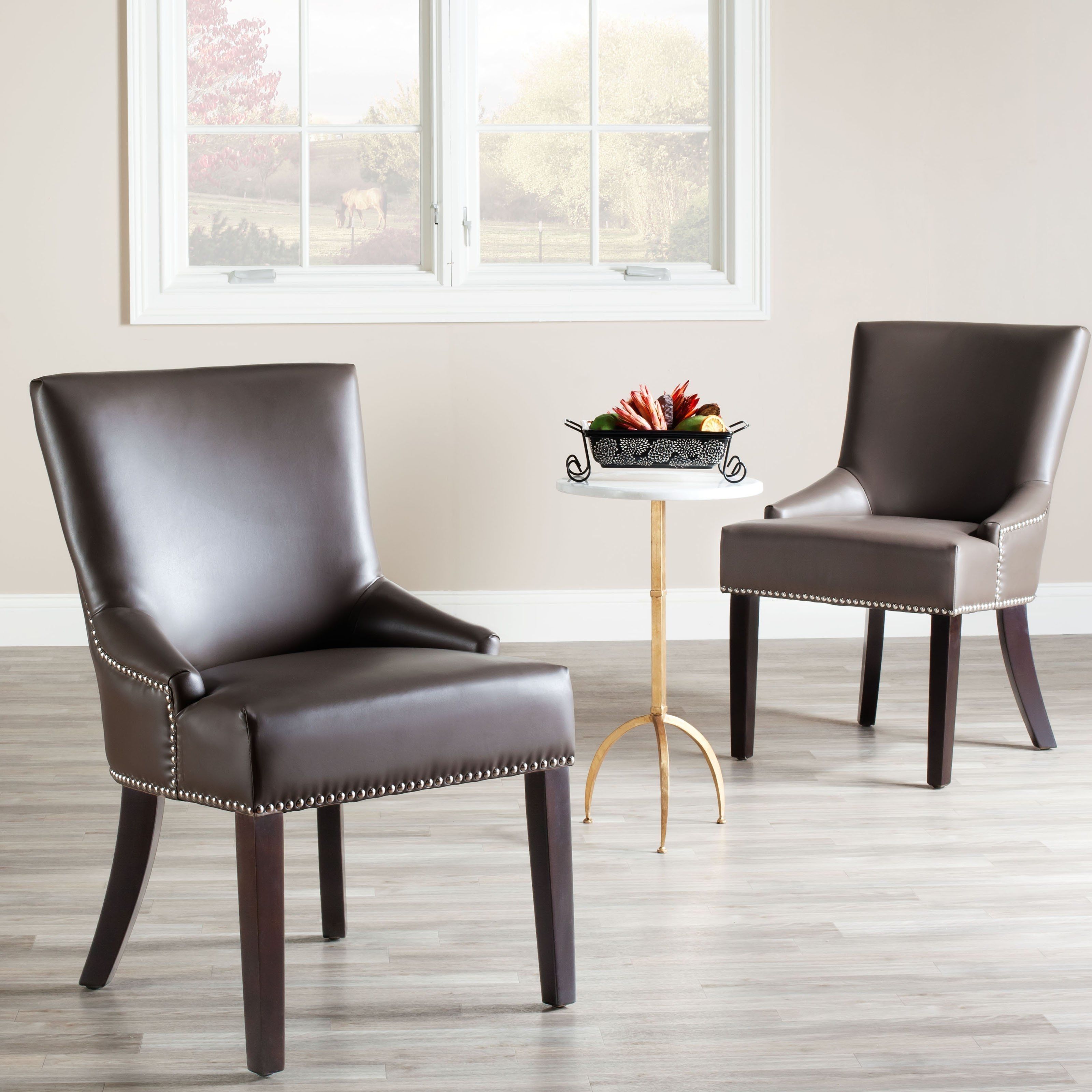 Latest Clay Side Chairs In Safavieh Gavin Clay Dining Side Chairs – Set Of 2 – Mcr4700g Set (View 14 of 20)