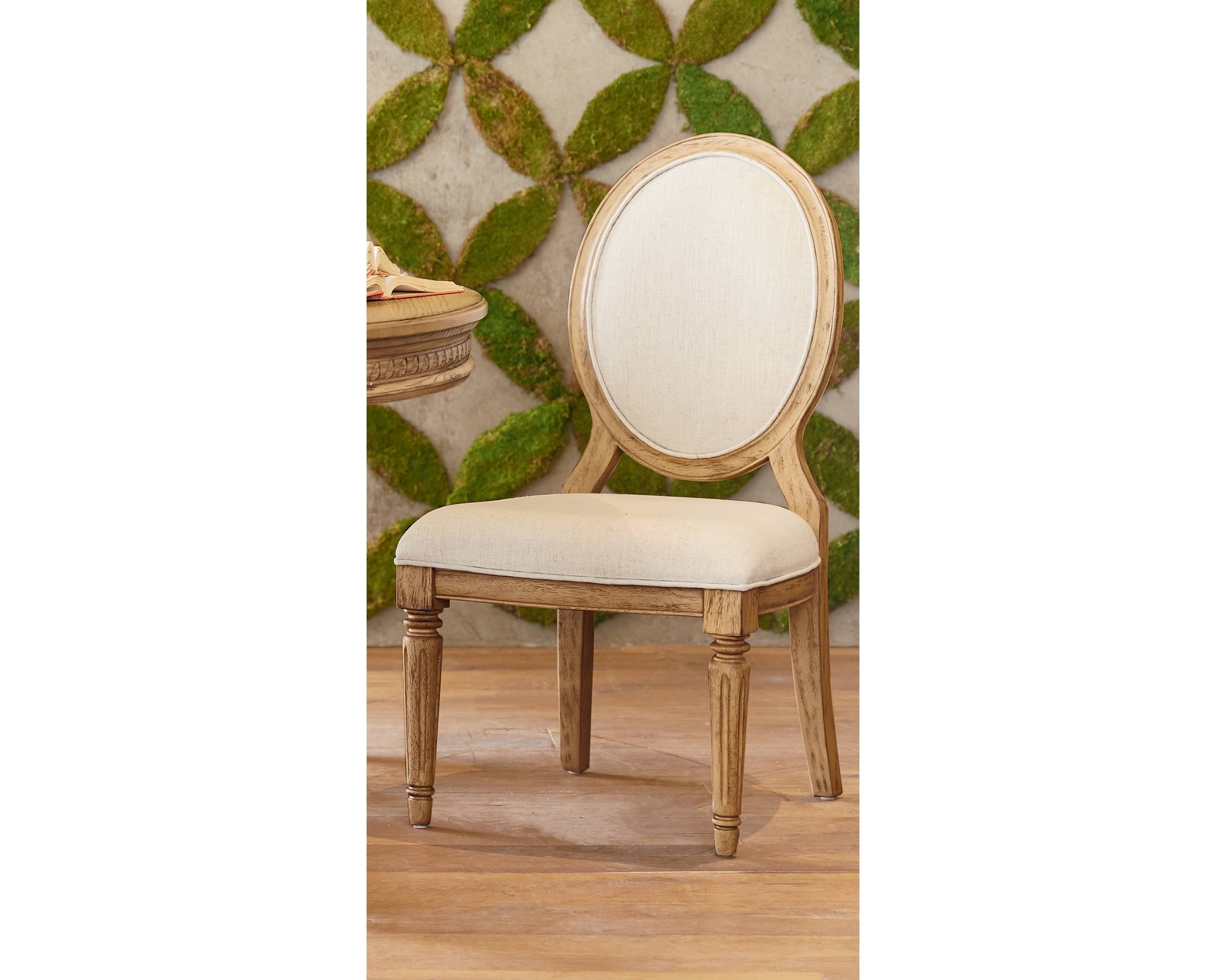 Magnolia Home Emery Ivory Burlap Side Chairs With Regard To Recent Emery Side Chair – Magnolia Home (View 3 of 20)