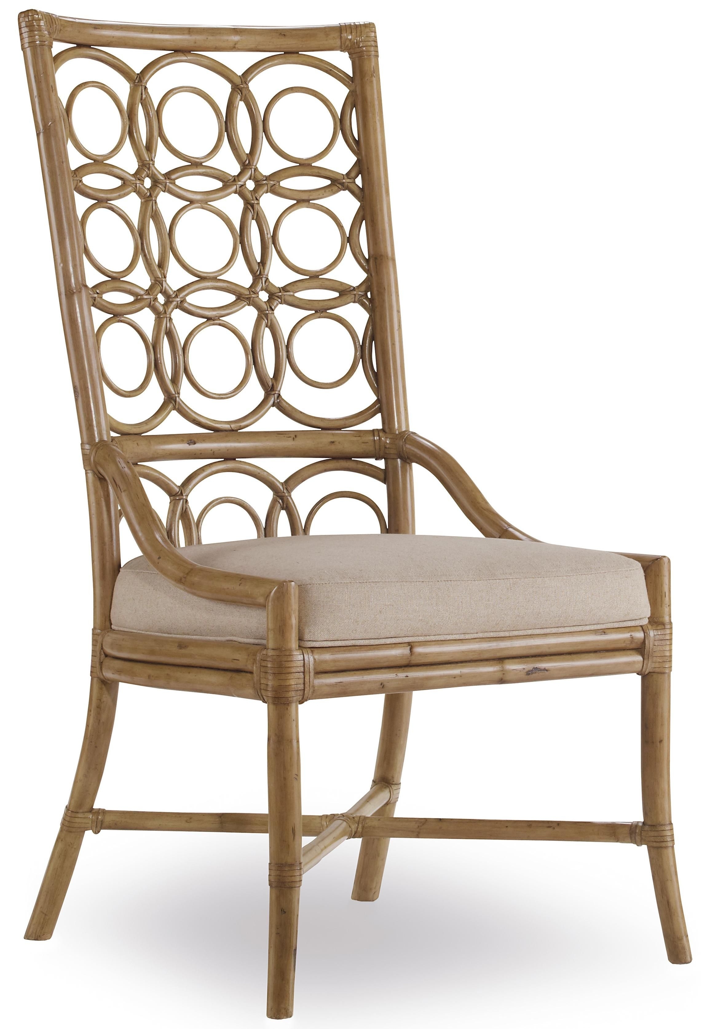 Magnolia Home Entwine Rattan Side Chairs Regarding Favorite Sanctuary Rattan Side Chairhooker Furniture Available At Stc (Photo 6 of 20)