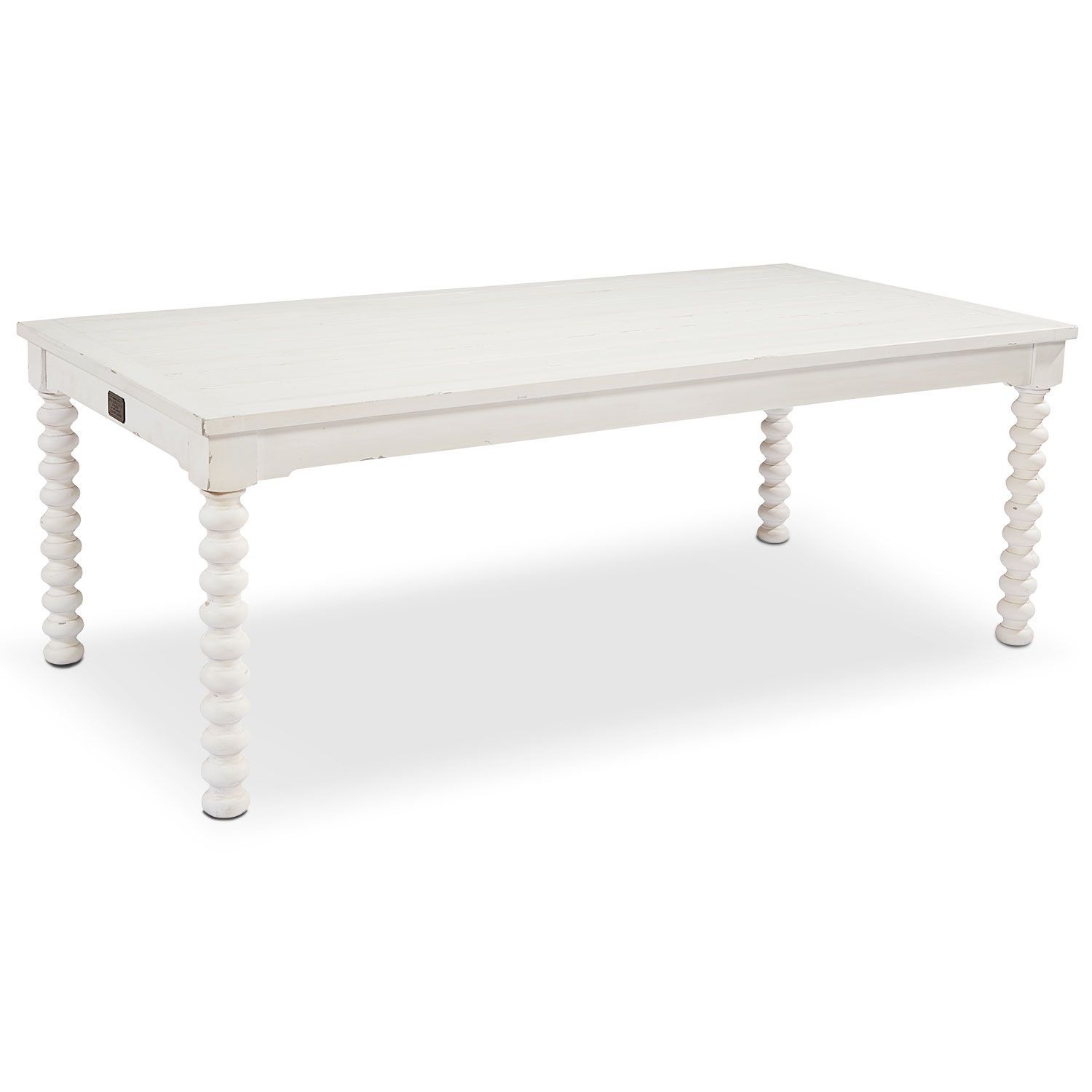 Magnolia Home Kempton White Side Chairs Bjg In Famous 6' Spool Leg Dining Table – Whitemagnolia Home (Photo 15 of 20)