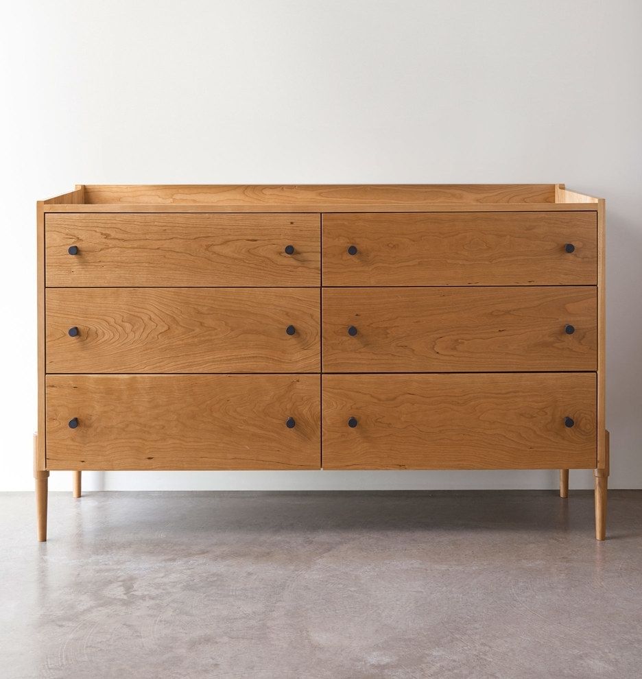 Morrow 6 Drawer Dresser | Rejuvenation Intended For Best And Newest Parrish Sideboards (Photo 15 of 20)