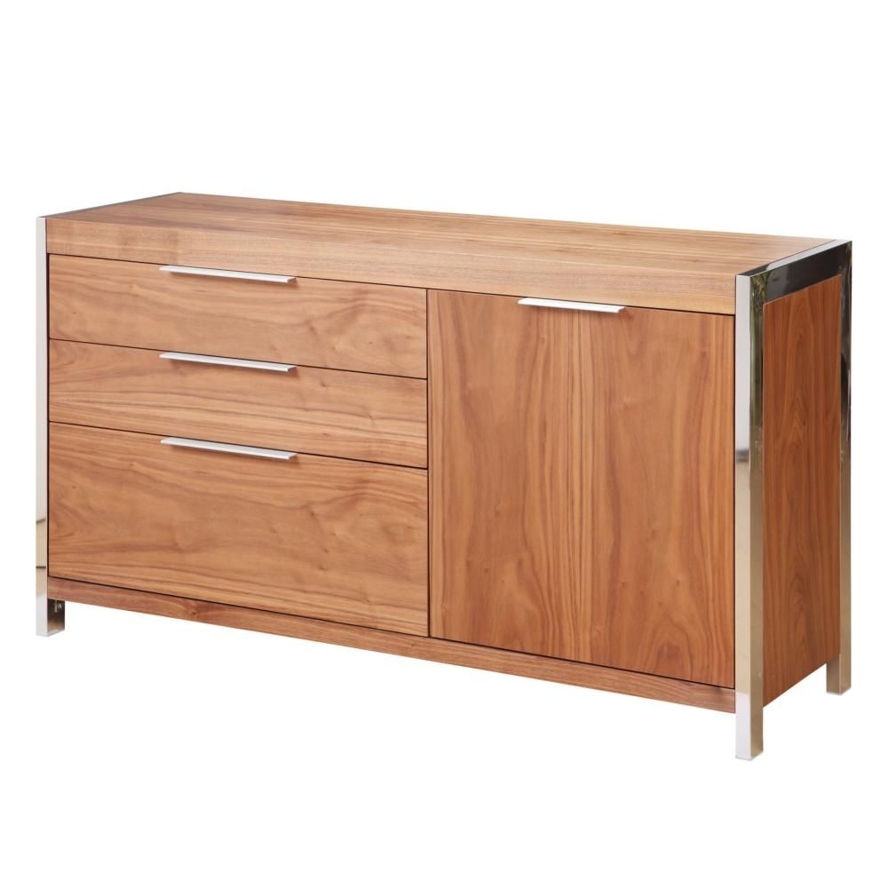 Neo Sideboard Small Walnut – Boulevard Urban Living Pertaining To Most Popular Walnut Small Sideboards (View 19 of 20)