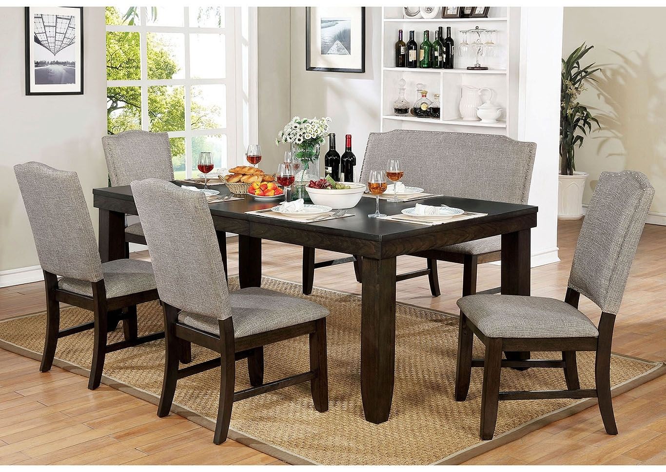 Newest Teagan Side Chairs Regarding Brothers Fine Furniture Teagan Dining Table (View 6 of 20)