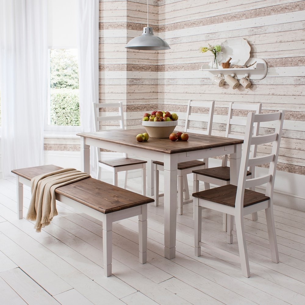 Featured Photo of 20 Best Collection of Pine Wood White Dining Chairs