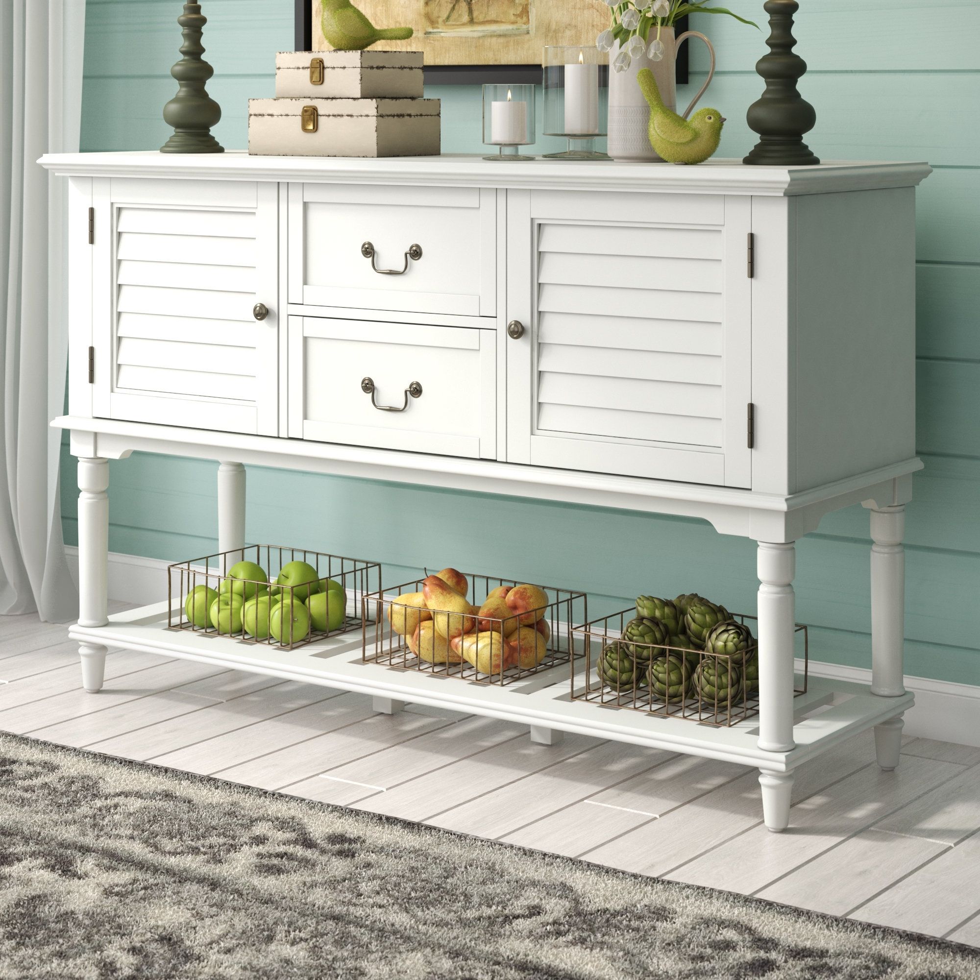 Ophelia & Co. Galilee Buffet Table & Reviews | Wayfair With Regard To Most Recently Released Solar Refinement Sideboards (Photo 16 of 20)