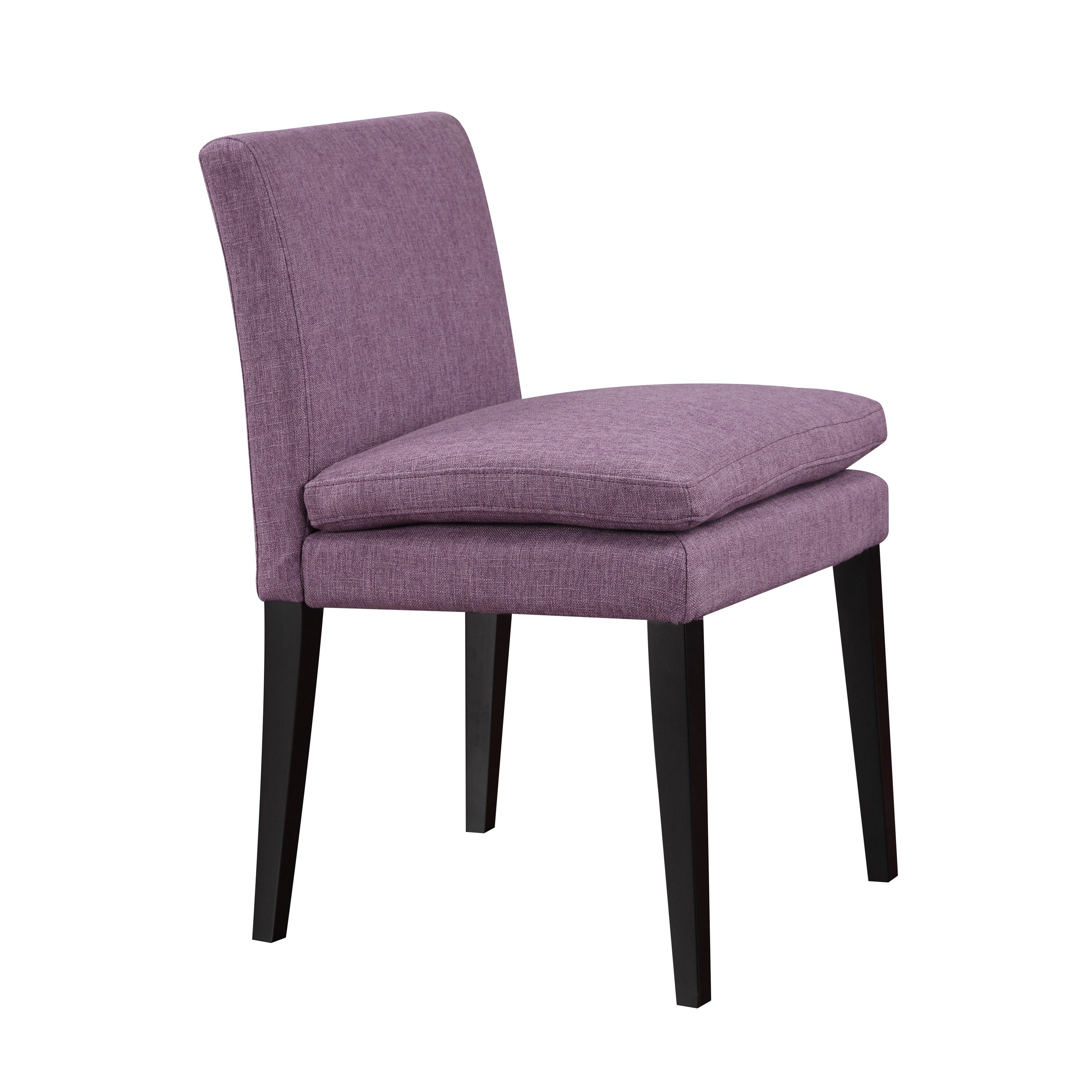 Orion Side Chairs Regarding Best And Newest Shop Handy Living Orion Amethyst Purple Linen Upholstered Dining (Photo 15 of 20)