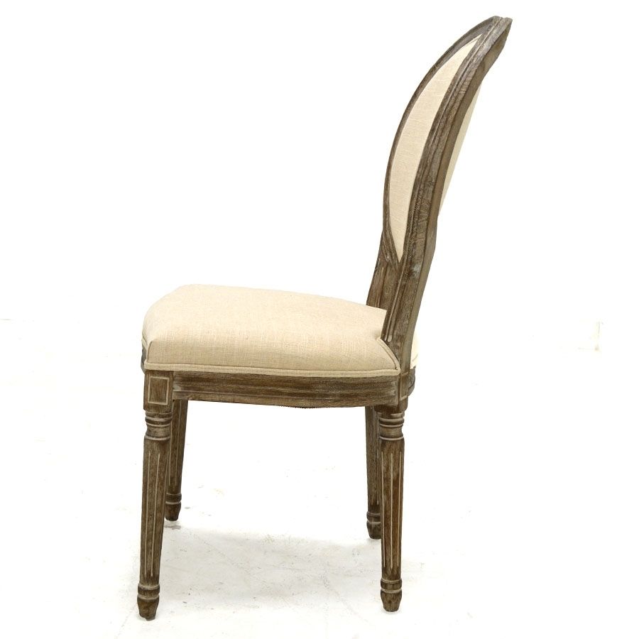 Perla Dining Side Chair, Natural Flax – Home Source Furniture Within Most Current Perla Side Chairs (Photo 4 of 20)