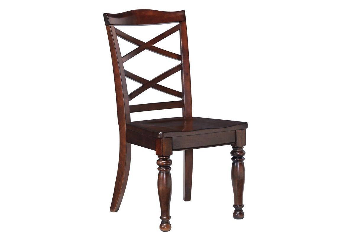 Porter Dining Room Side Chairs In Rustic Brown Set Of 2 Modern Regarding Most Popular Cintra Side Chairs (View 5 of 20)