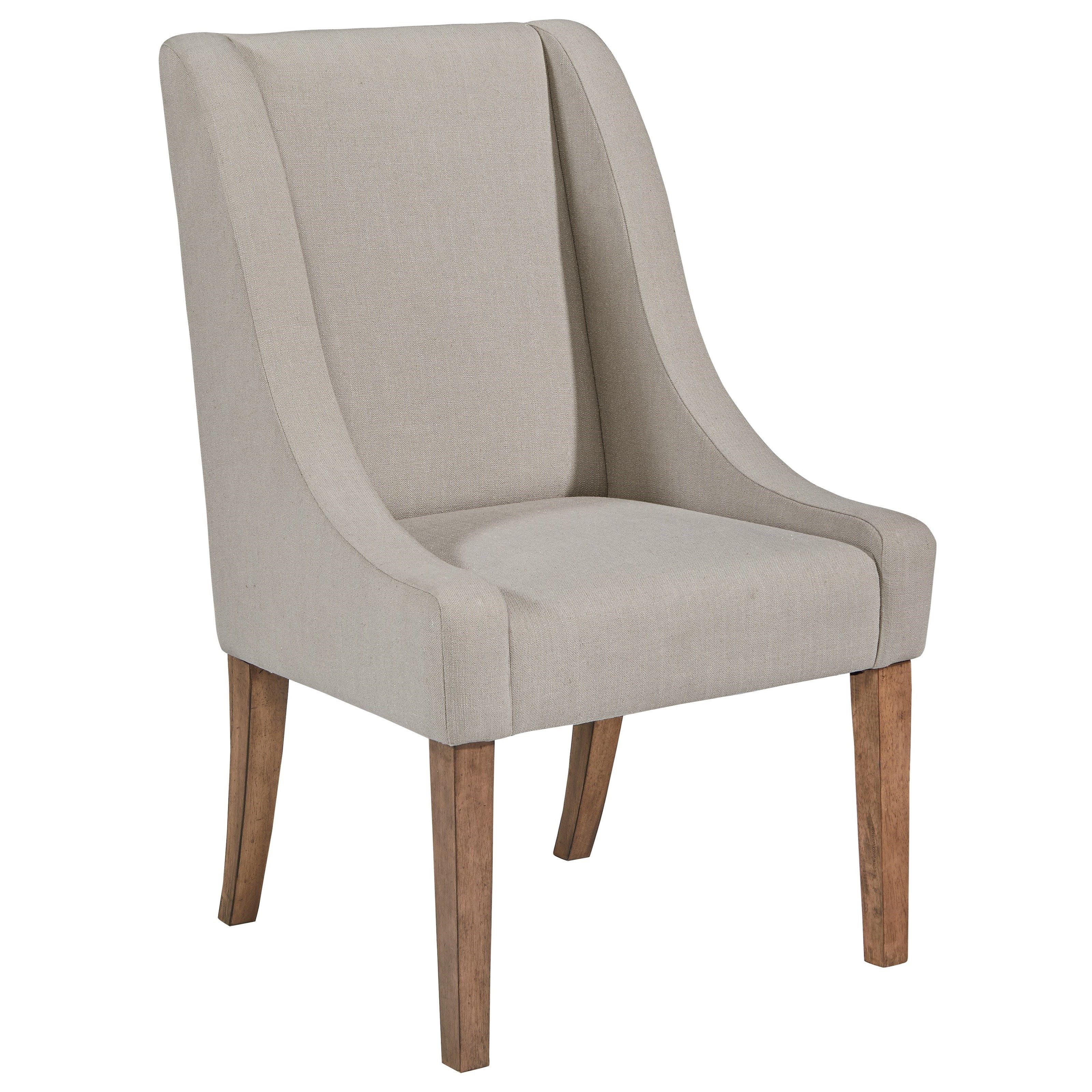 Preferred Magnolia Home Revival Jo's White Arm Chairs Pertaining To Magnolia Homejoanna Gaines French Inspired Demi Wing Upholstered (Photo 11 of 20)