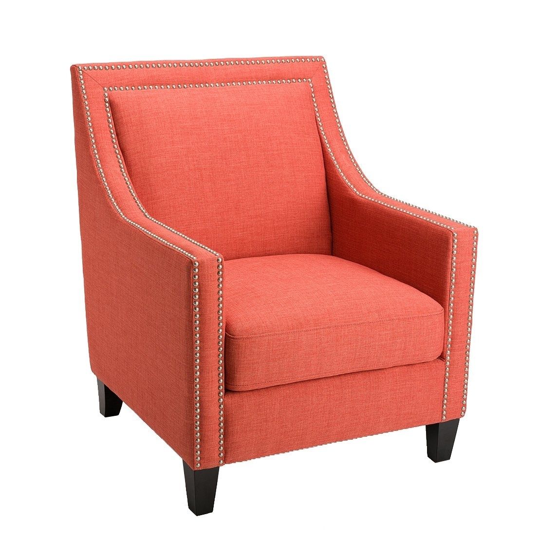 Shop Clay Alder Home Alderson Arm Chair – Coral – On Sale – Free With Regard To Most Current Cora Ii Arm Chairs (View 5 of 20)