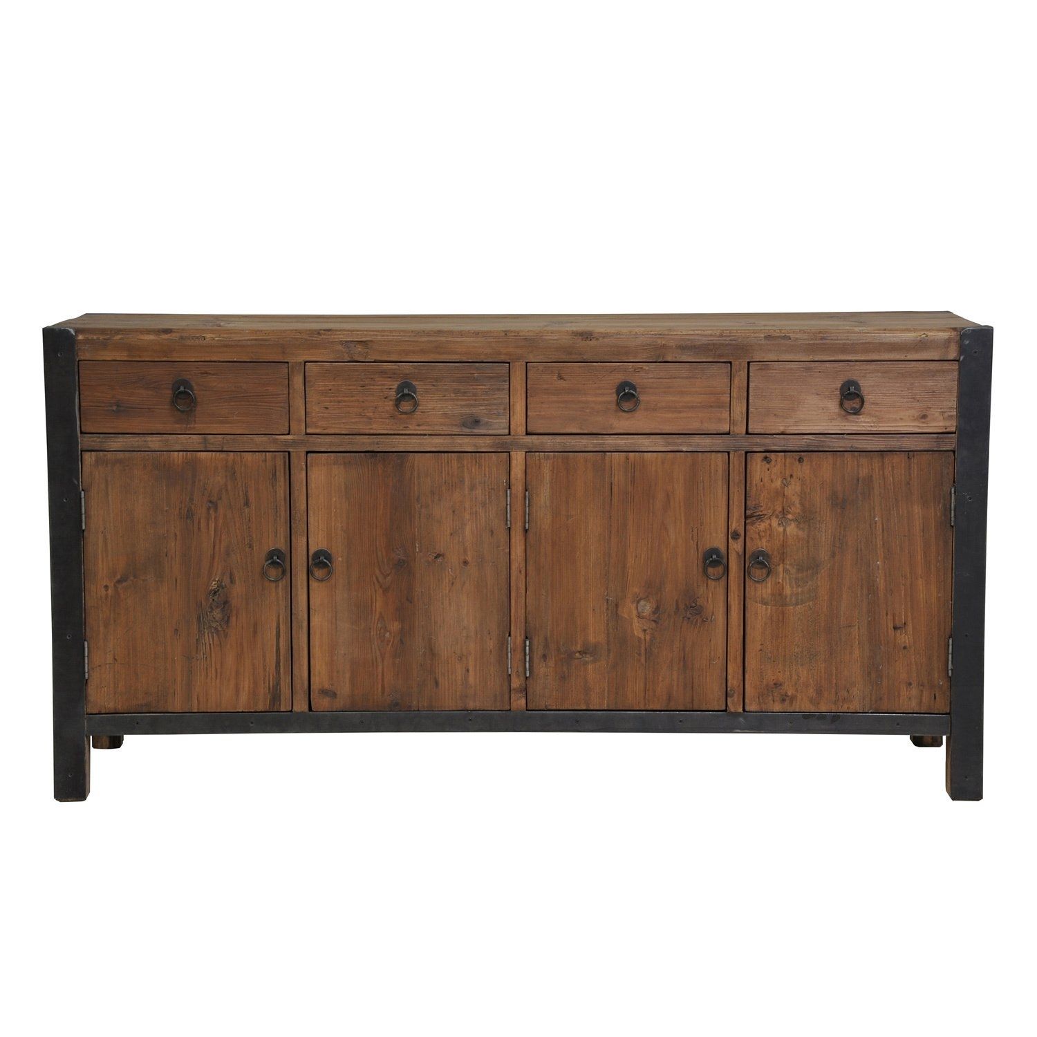 Shop Willow Reclaimed Wood And Iron 70 Inch Buffetkosas Home For Latest Reclaimed Pine &amp; Iron 72 Inch Sideboards (Photo 5 of 20)