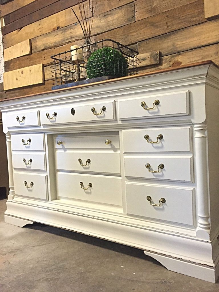 Sumter Buffet In Antique White Milk Paint | General Finishes Design Within Most Up To Date Satin Black & Painted White Sideboards (Photo 12 of 20)