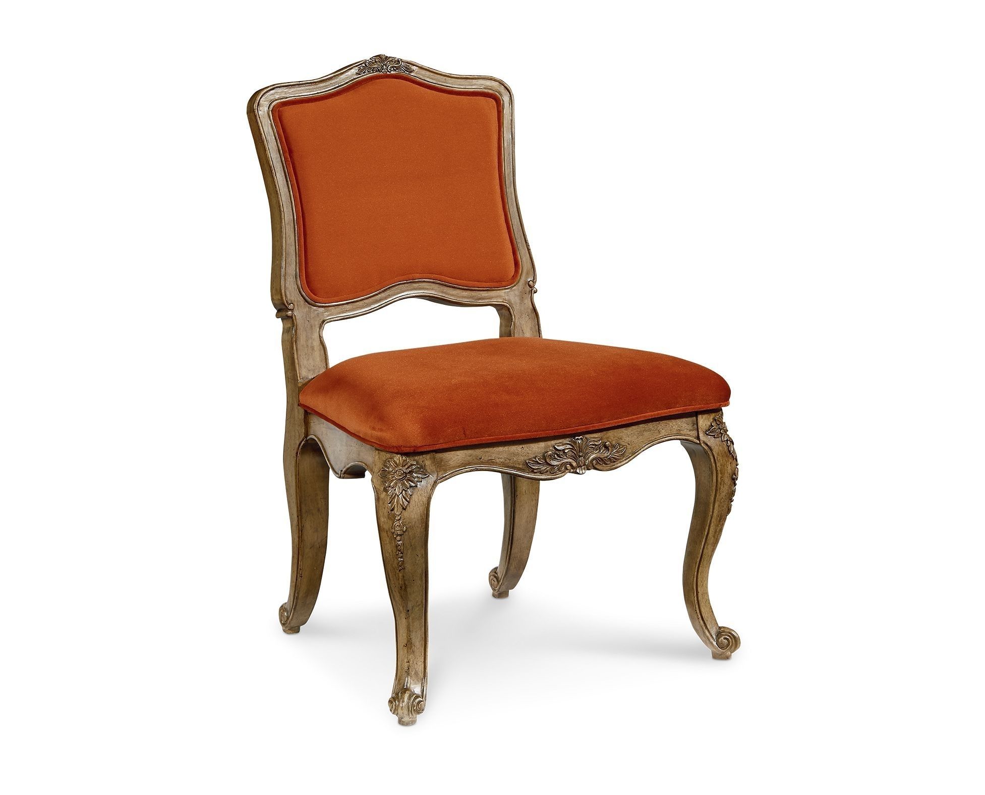 Trendy Magnolia Home Revival Side Chairs Within Velvet Upholstery And Carved Wood Trim–magnolia Home Flora Side (Photo 19 of 20)
