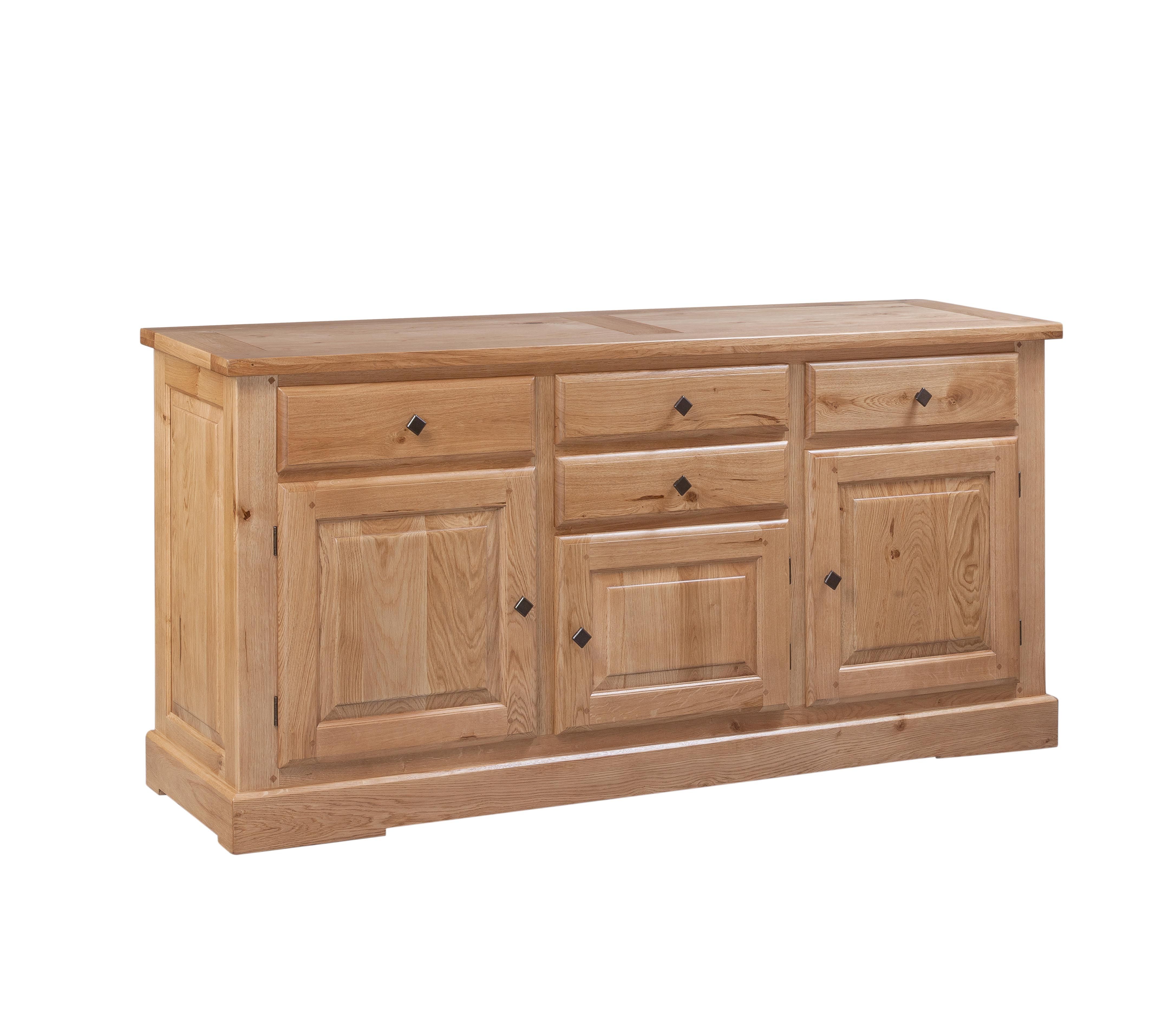 Tuscany 3 Door 4 Drawer Sideboard (66 05) – Papaya Trading Intended For Latest Square Brass 4 Door Sideboards (View 3 of 20)