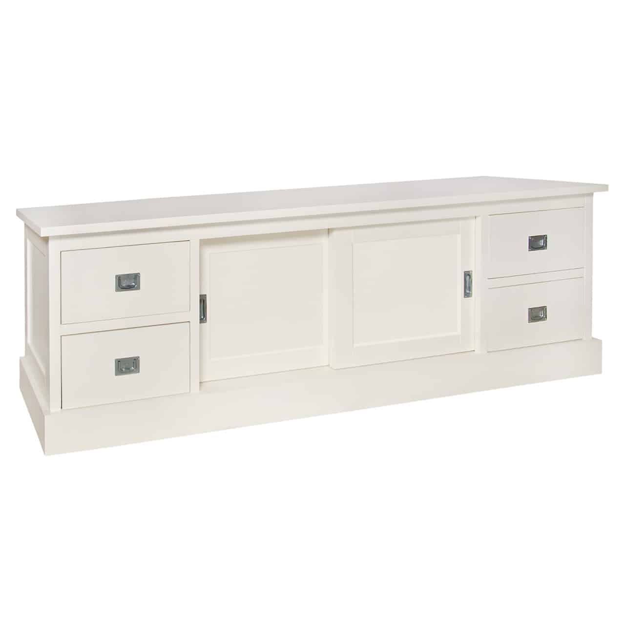 Tv Dresser Tobi 2 Sliding 4 Load – Richmond Interiors Official Home Page Intended For Most Current Tobias 4 Door Sideboards (View 3 of 20)