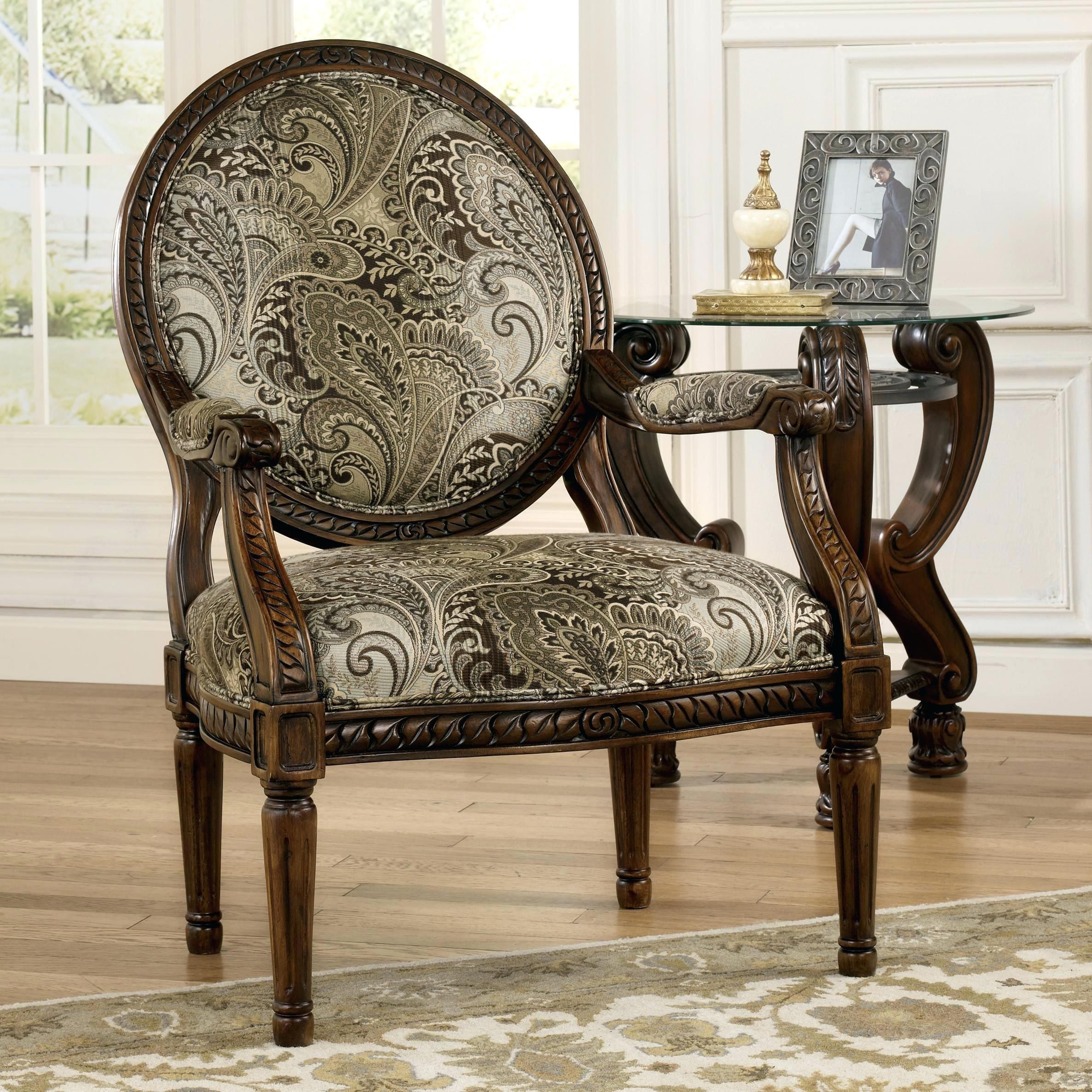 Well Known Laurent Wood Side Chairs Inside Wood Frame Accent Chairs Lovely Lady Pinkie Tufted Accent Chair (View 15 of 20)