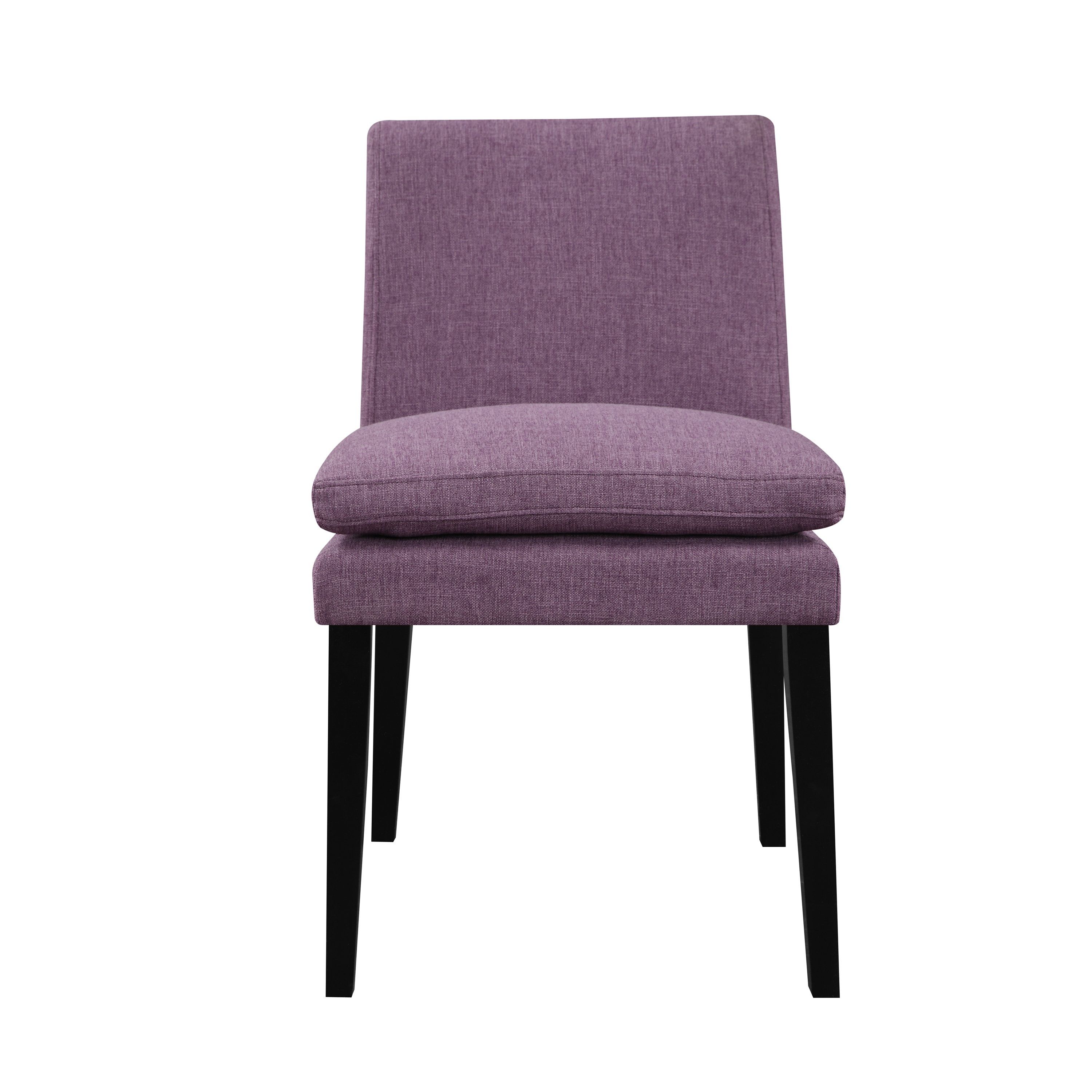 Well Liked Orion Side Chairs With Regard To Shop Handy Living Orion Amethyst Purple Linen Upholstered Dining (View 9 of 20)