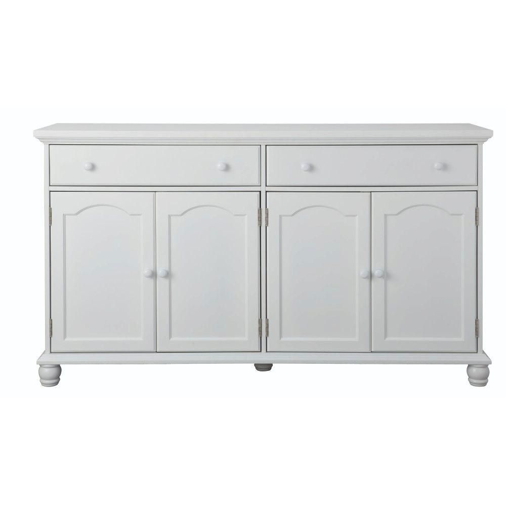 White – Sideboards & Buffets – Kitchen & Dining Room Furniture – The Within Most Recent White Wash 2 Door Sideboards (Photo 15 of 20)