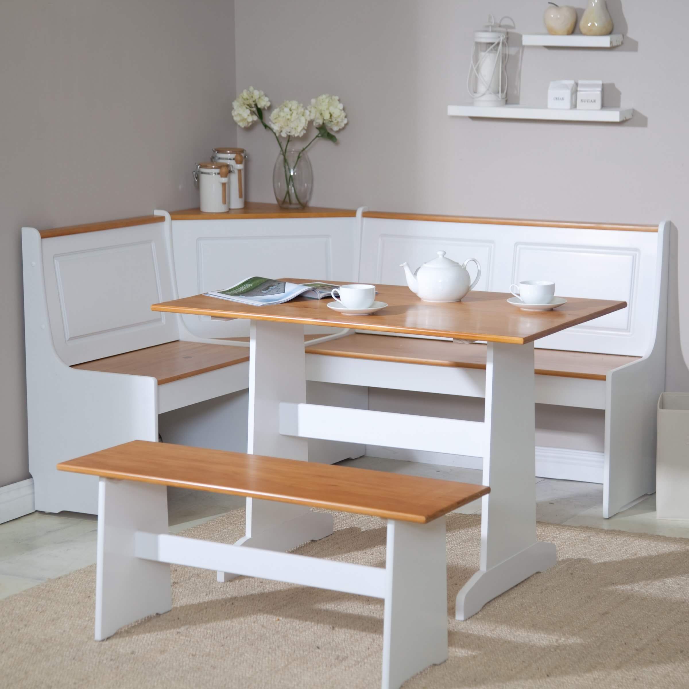 5 Piece Breakfast Nook Dining Sets With Best And Newest Wow! 23 Space Saving Corner Breakfast Nook Furniture Sets (2019) (Photo 19 of 20)